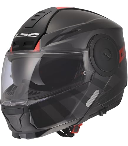 Amazon.com: LS2 Helmets Valiant II Orbit Modular Helmet (Matte